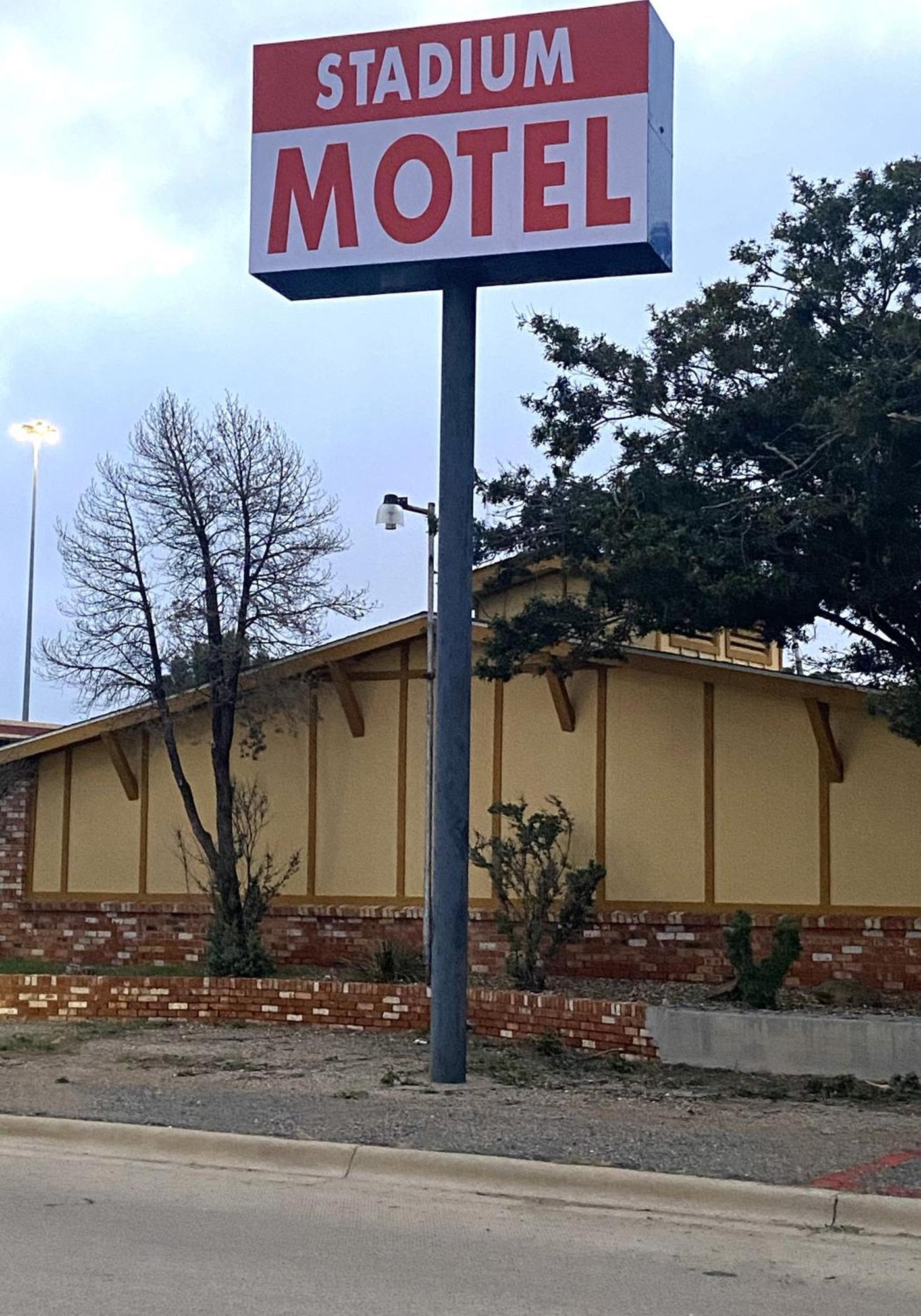 Stadium Motel - Lubbock Medical Center Екстериор снимка